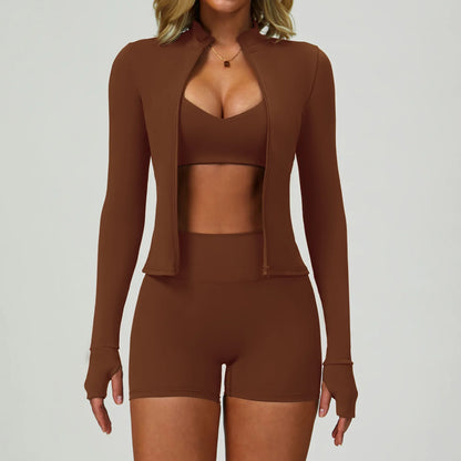 KOVIQ Motion Long-Sleeve Shorts Set