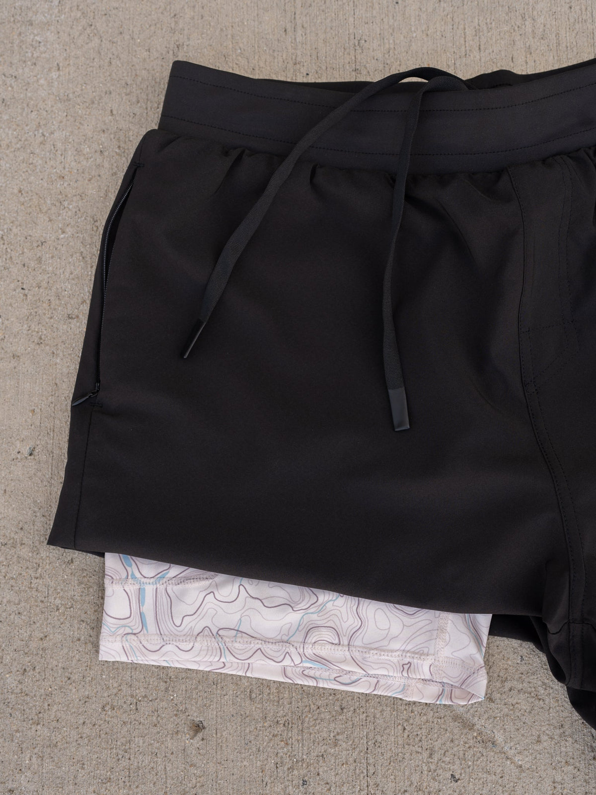 Alpha Country Hybrid Training Shorts – Black