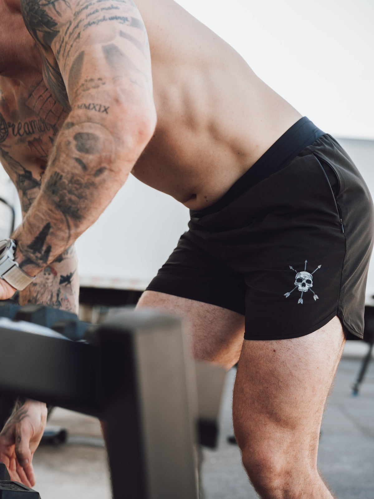 Alpha Country Hybrid Training Shorts – Black
