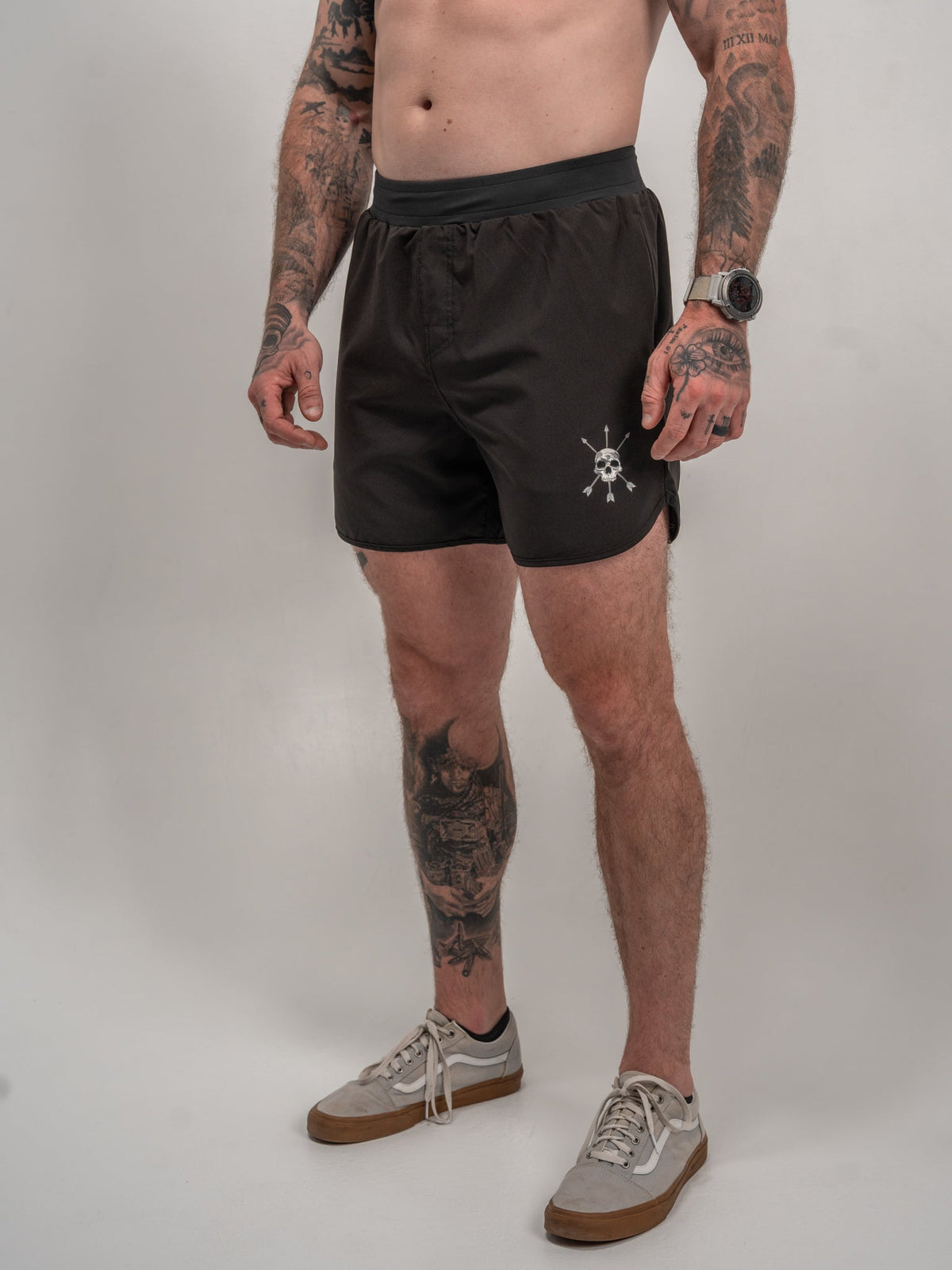 Alpha Country Hybrid Training Shorts – Black