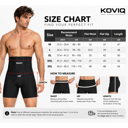 Men's SculptCore™ High-Waist Shapewear Shorts