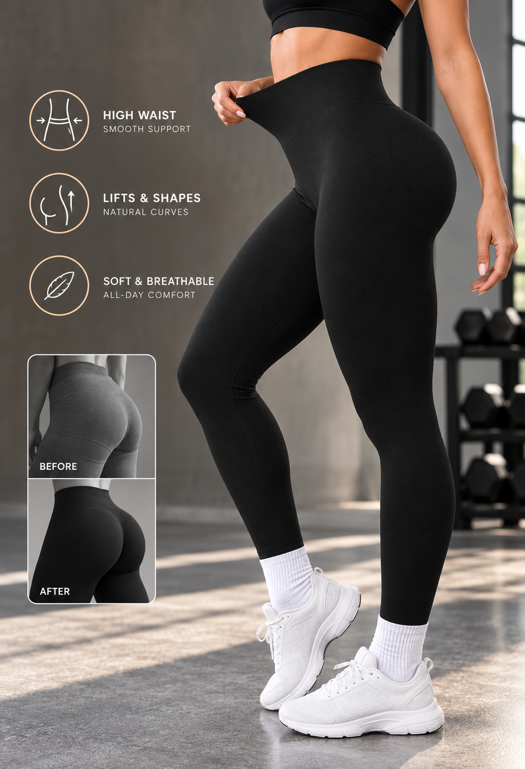 Sculpt High-Waist Leggings