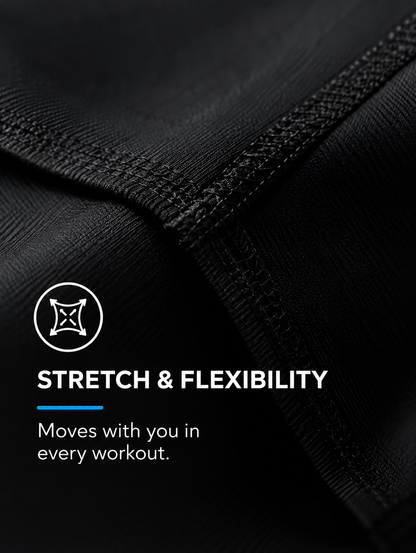 KOVYQ Men's Compression Training Tee | Quick-Dry Sport Shirt