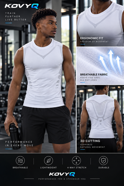 Men's Graphic Quick-Dry Training Tank