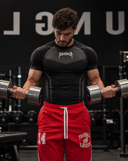 Men's Compression Training T-Shirt - Tribal Print