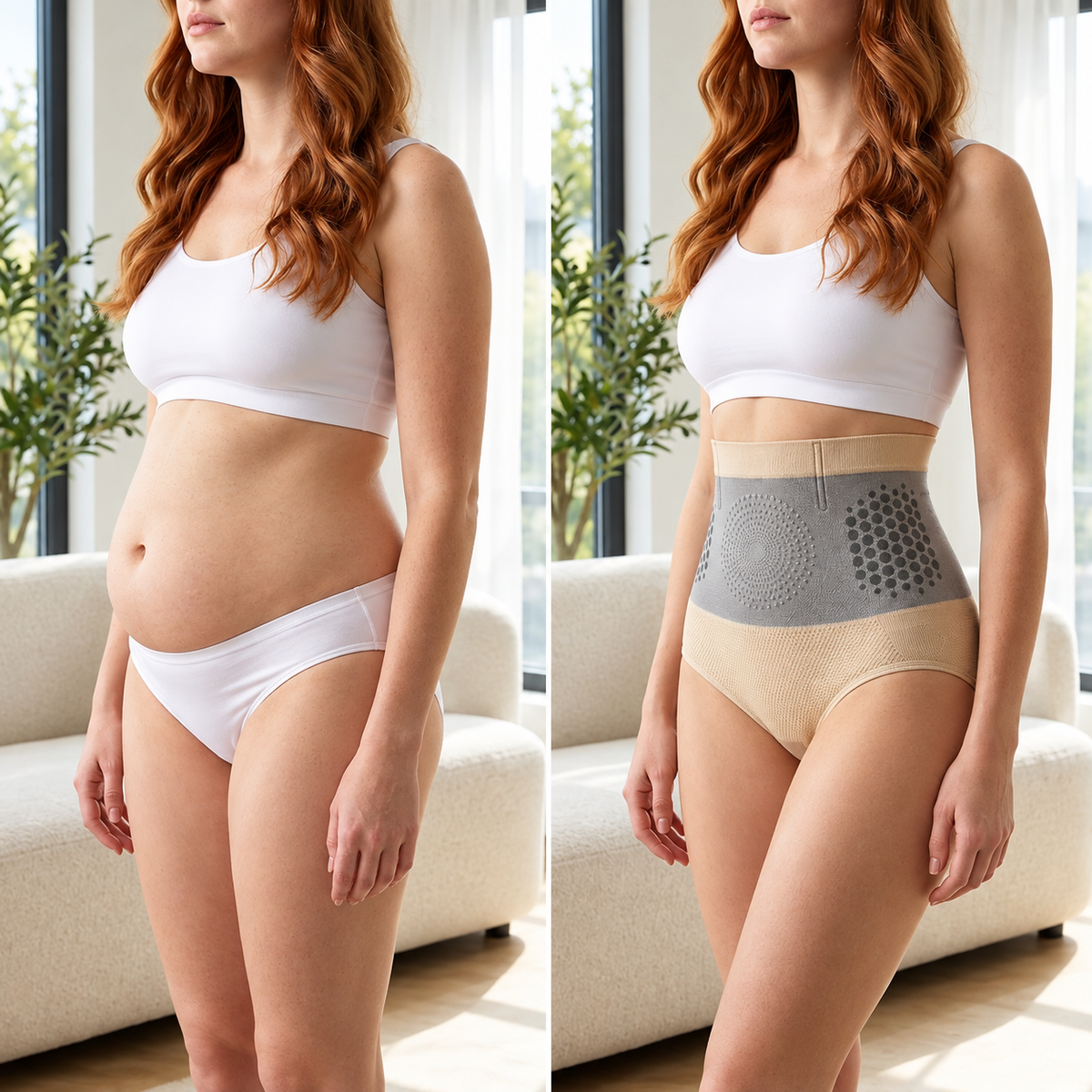 SculptFit high-waisted tummy control